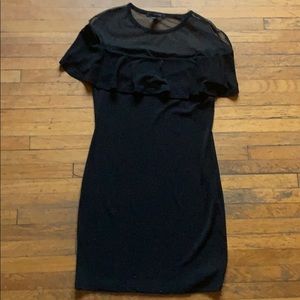 Black cocktail dress